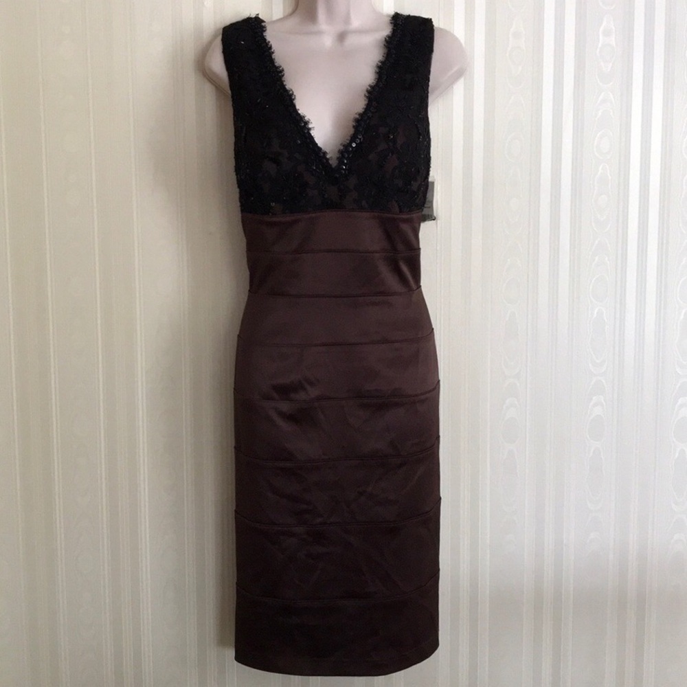 ELIZA J beaded cocktail dress